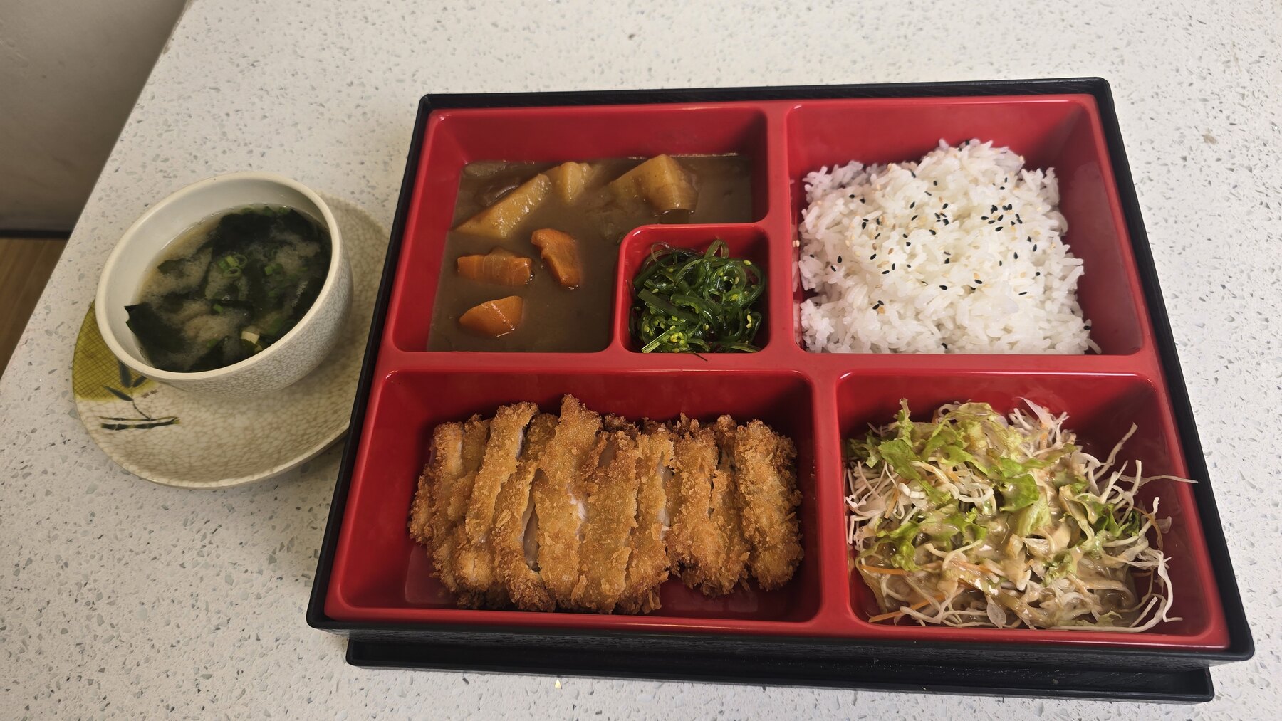 Chicken Katsu Curry Bento